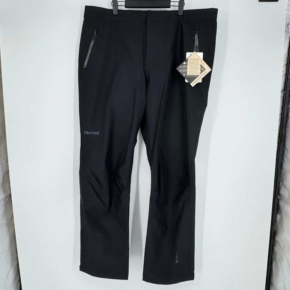 Marmot‎ Minimalist GORE-TEX Rain Pants Mens XXL Black Mnmlst GTX Pnt M12682 NWT